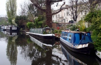 Canal in W9. Shame it wasn't a brighter day.